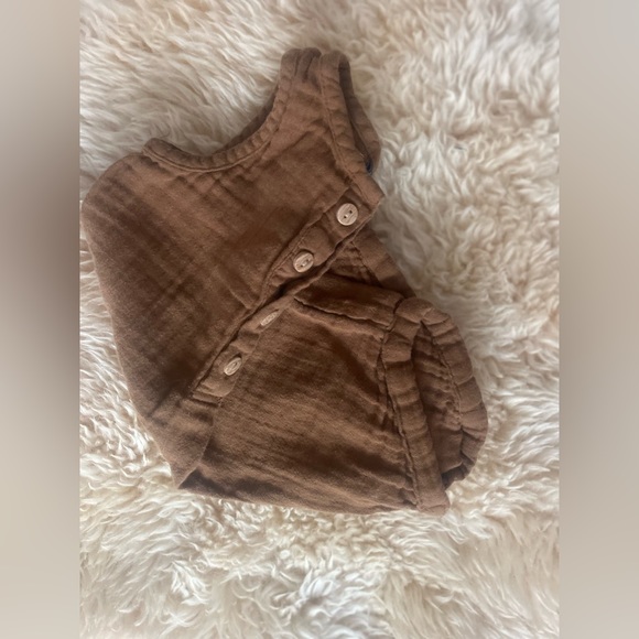 Camel Summer Romper - Picture 3 of 4